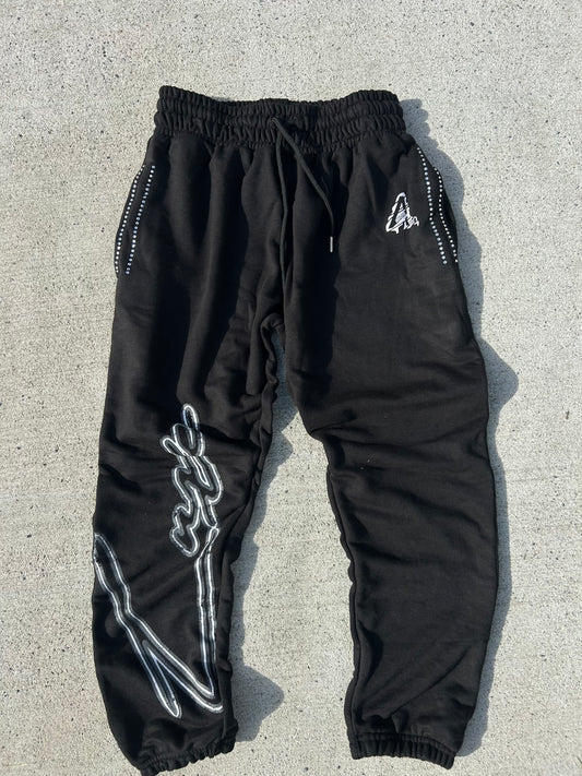 Black “property” sweats